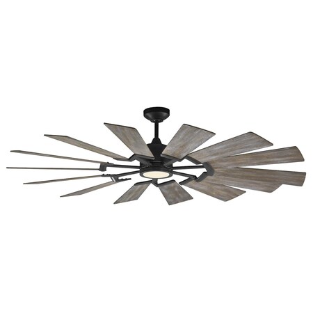 Monte Carlo 62In. Prairie Fan - Aged Pewter 14PRR62AGPD